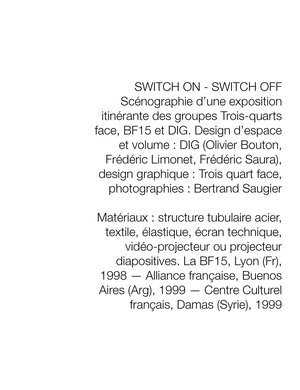 SWITCH ON/SWITCH OFF