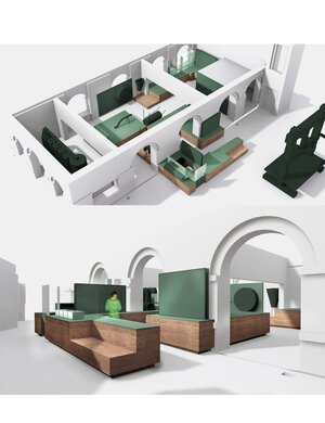 Réaménagement du musée de la vigne...